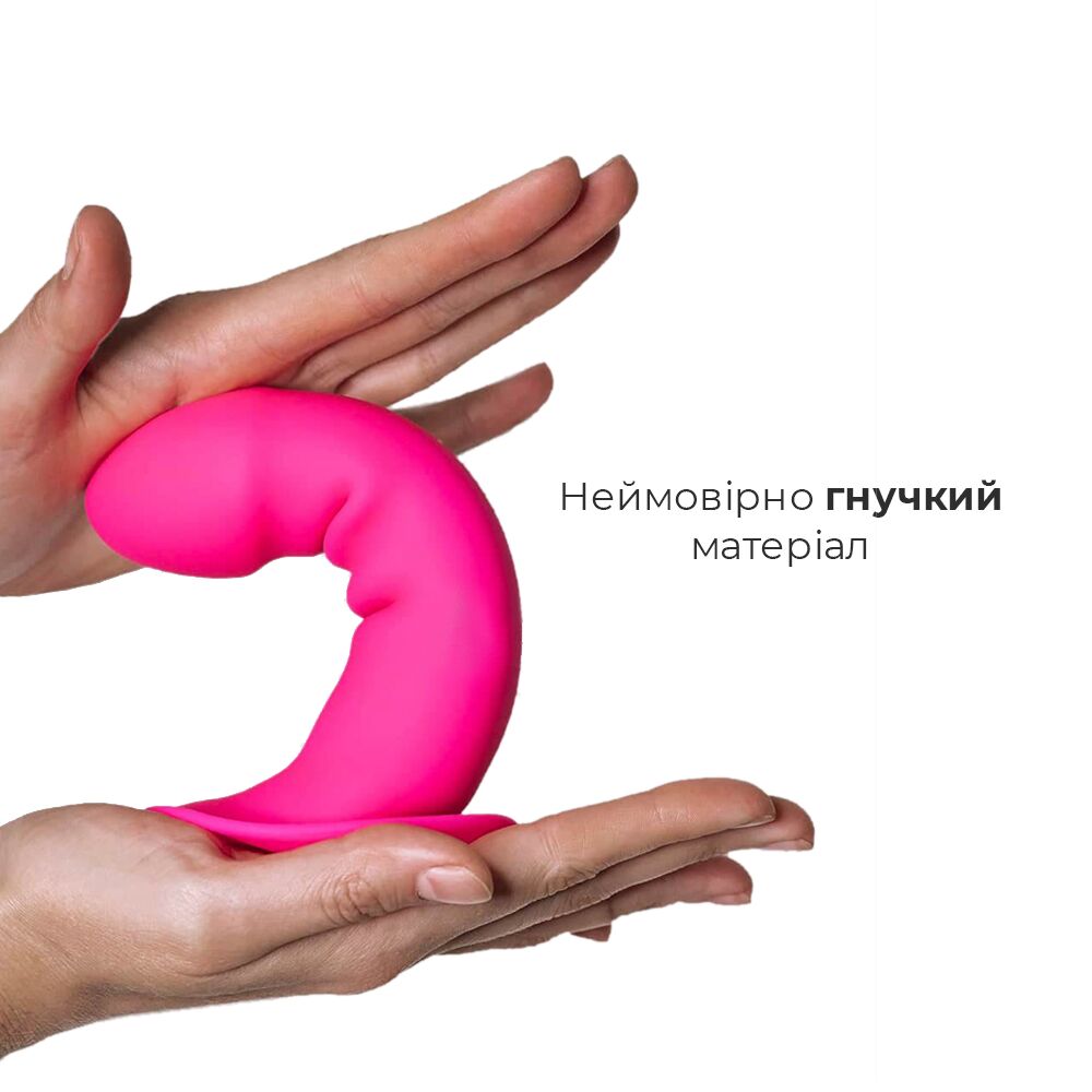 Дилдо з присоскою adrien lastic hitsens 2 pink, відмінно для страпона, макс. діам. 4см, довж. 16,7см Дилдо з присоскою adrien lastic hitsens 2 pink, відмінно для страпона, макс. діам. 4см, довж. 16,7см
