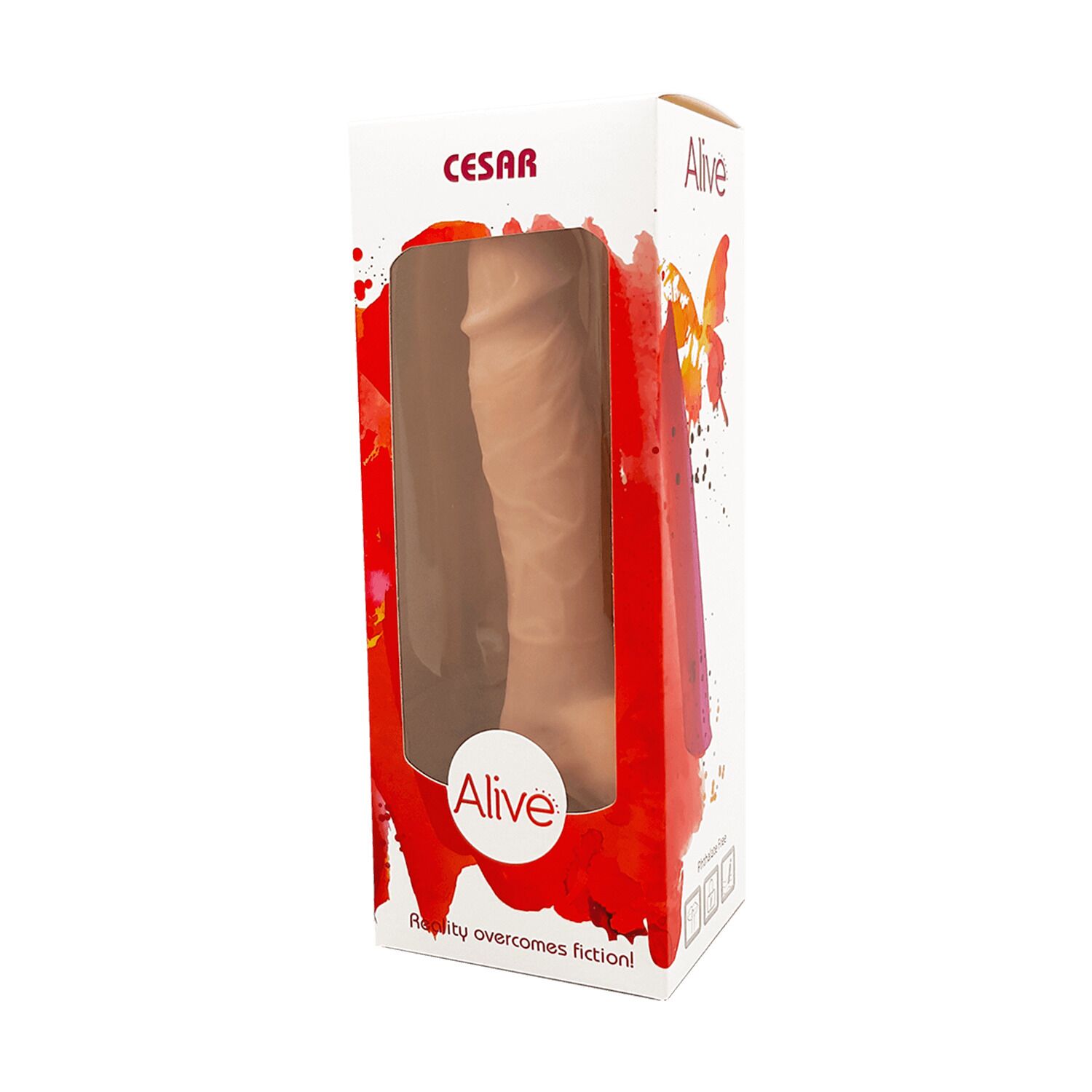 Фалоімітатор alive cesar mega realistic, діаметр 3,5 см, futureskin, двошаровий, найреалістичніший Фалоімітатор alive cesar mega realistic, діаметр 3,5 см, futureskin, двошаровий, найреалістичніший