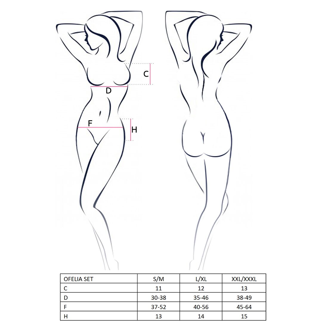 Комплект білизни passion ofelia set openbra xxl/xxxl, white, стрінги, відкритий ліф, широкий пояс Комплект білизни passion ofelia set openbra xxl/xxxl, white, стрінги, відкритий ліф, широкий пояс