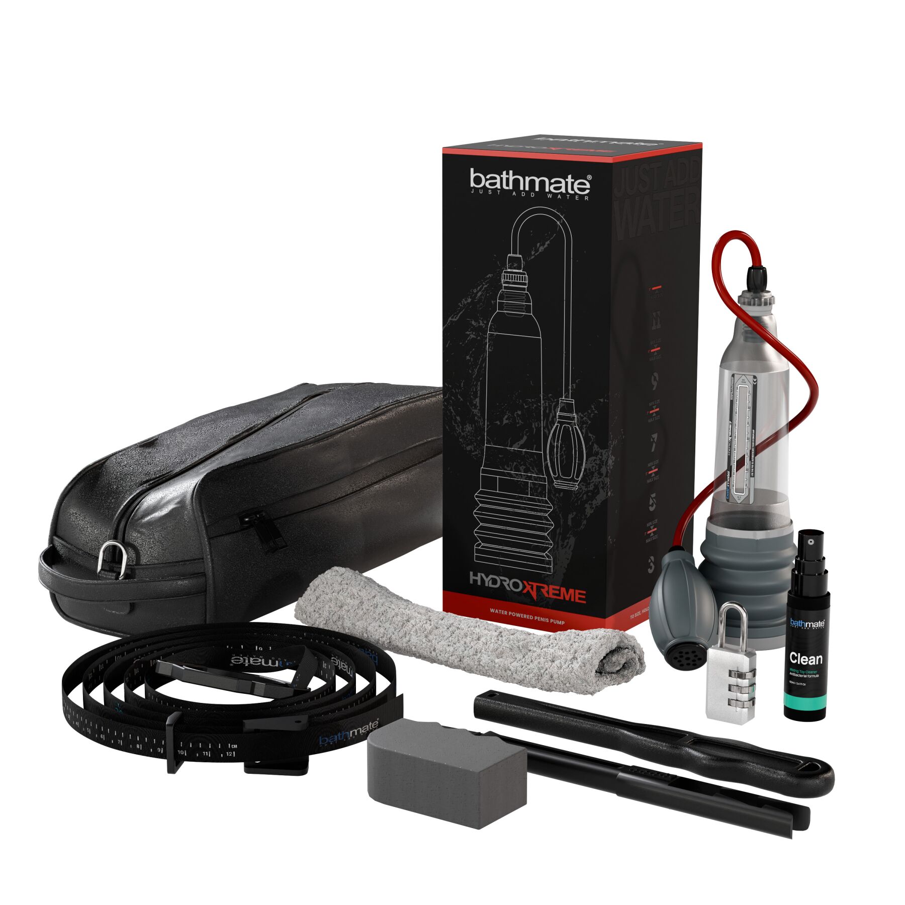 Гідропомпа bathmate hydroxtreme 7, для члена довжиною від 12,5 до 18 см, діаметр до 5,2 см