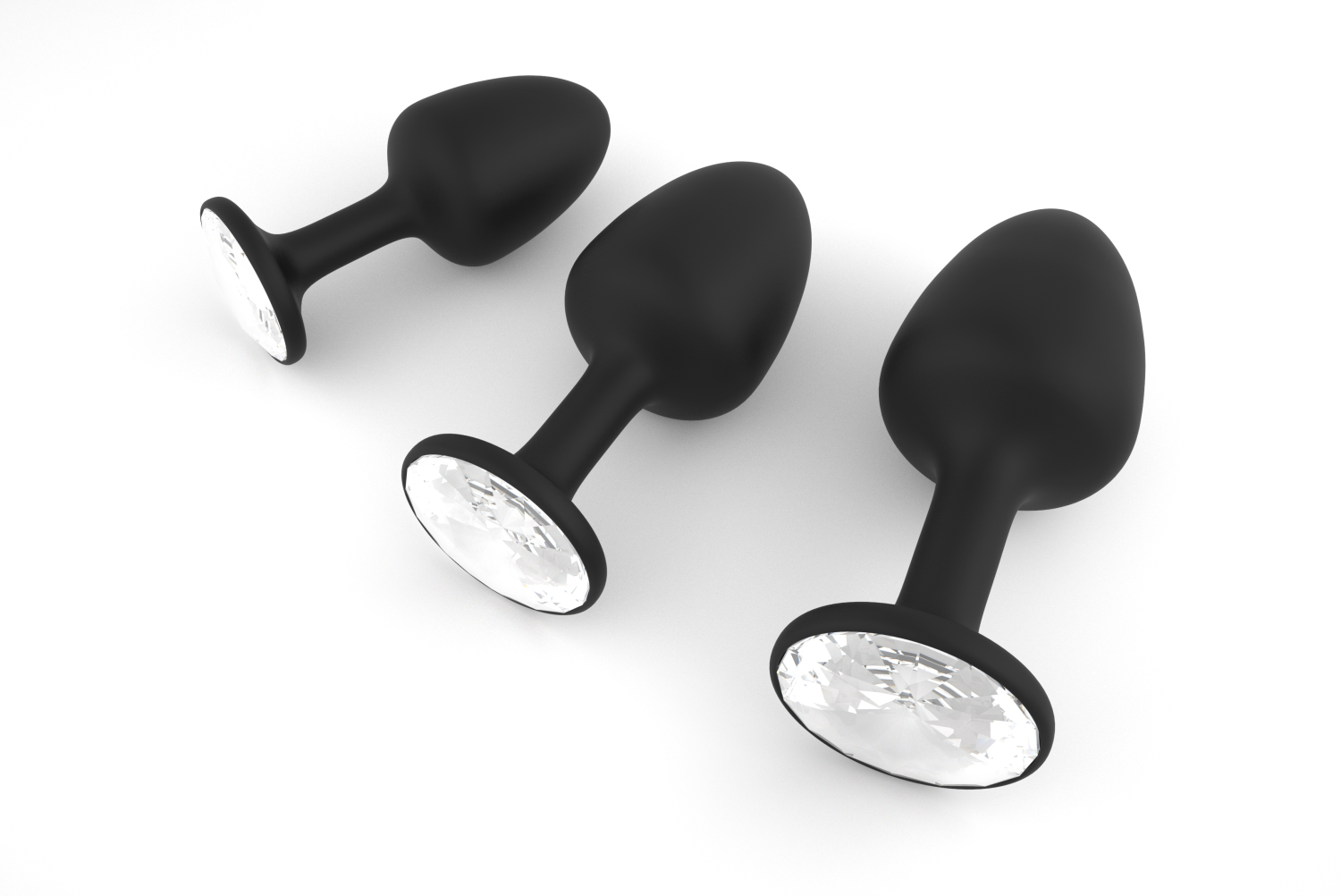 Анальна пробка dorcel geisha plug diamond l з кулькою всередині, створює вібрації, макс. діаметр 4см Анальна пробка dorcel geisha plug diamond l з кулькою всередині, створює вібрації, макс. діаметр 4см