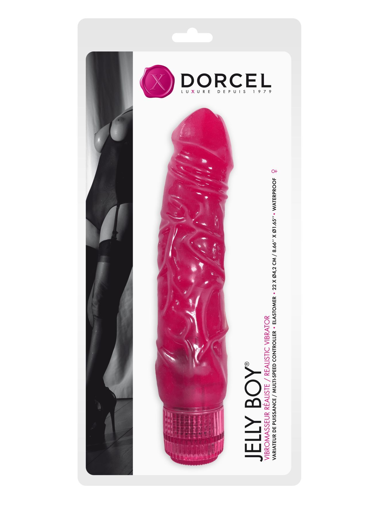 Фалоімітатор вібратор dorcel jelly boy, діаметр 4,2см ТПЕ, плавне регулювання потужності вібрації Фалоімітатор вібратор dorcel jelly boy, діаметр 4,2см ТПЕ, плавне регулювання потужності вібрації