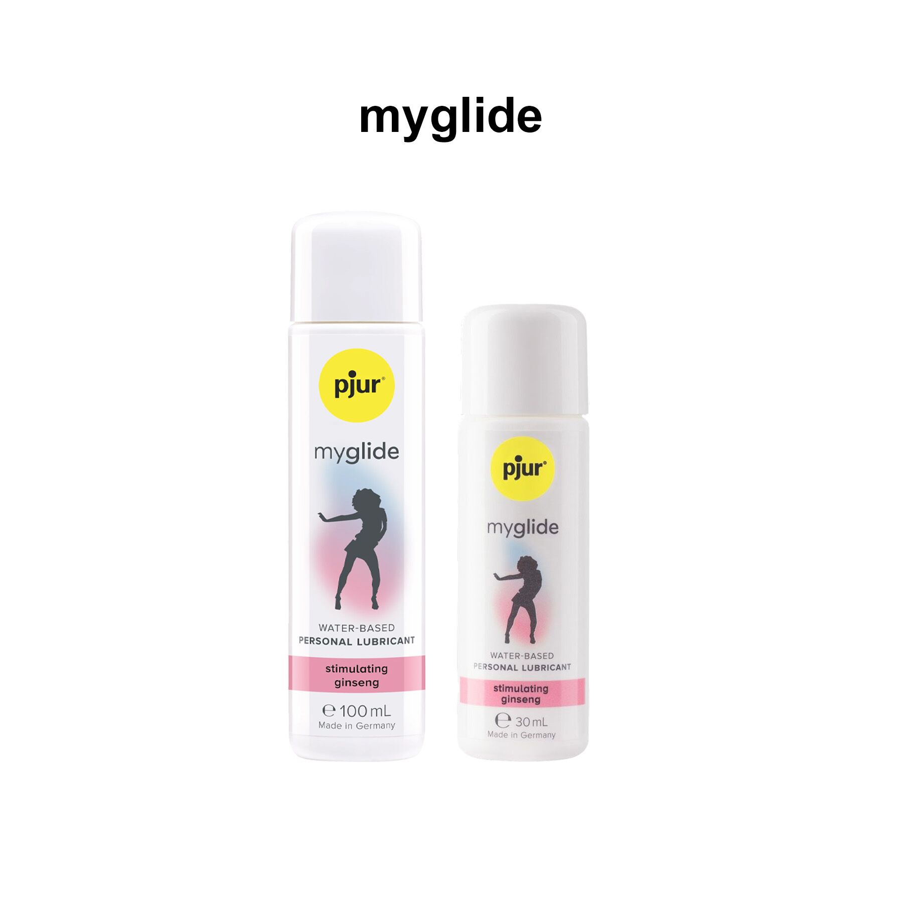 Збуджувальний лубикант на водній основі pjur myglide 100 мл, із женьшенем, тепло+поколювання Збуджувальний лубикант на водній основі pjur myglide 100 мл, із женьшенем, тепло+поколювання