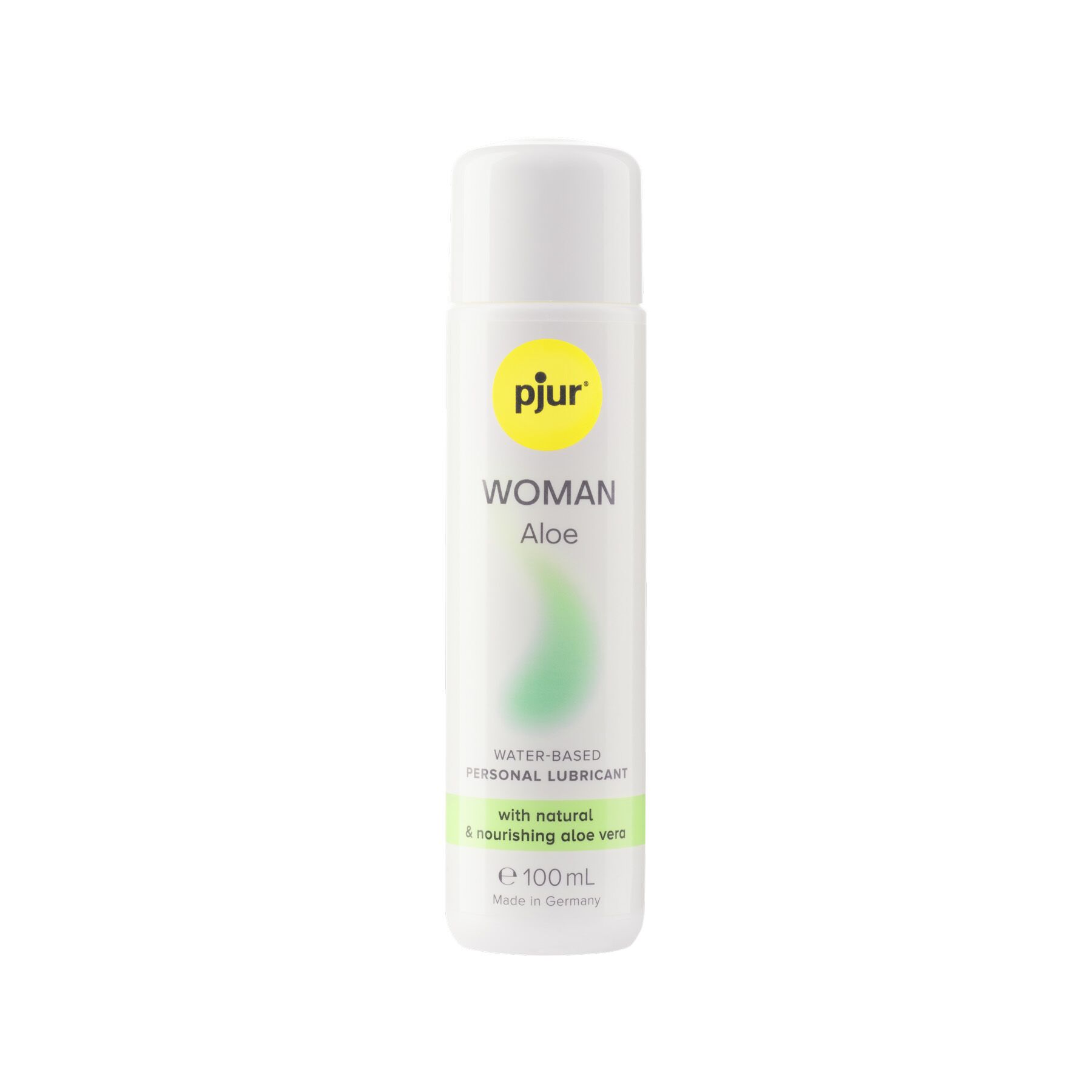 Лубрикант на водній основі pjur woman aloe 100 мл, з екстрактом алое, зволожувальний, без парабенів