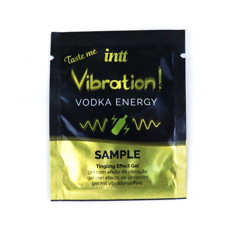 Пробник рідкого вібратора intt vibration vodka (2 мл) дуже потужний