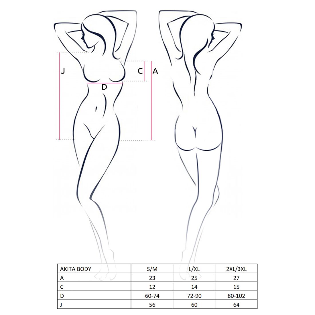 Боді з високим вирізом стегна passion exclusive akita body s/m, red Боді з високим вирізом стегна passion exclusive akita body s/m, red