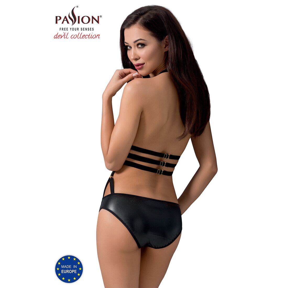 Боді монокіні під латекс passion exclusive lamis body xxl/xxxl, black Боді монокіні під латекс passion exclusive lamis body xxl/xxxl, black