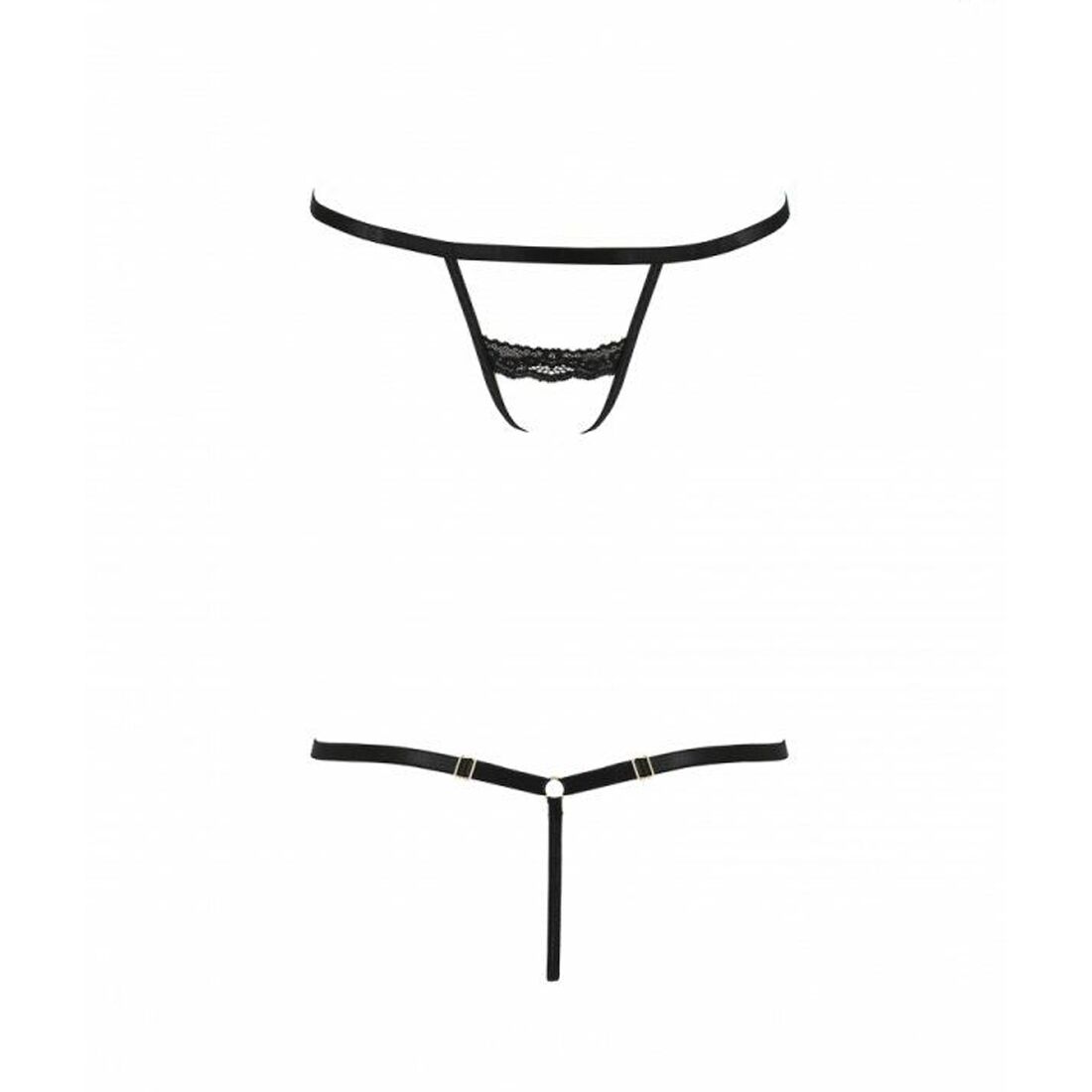 Трусики стрепи passion exclusive shelly thong s/m, black Трусики стрепи passion exclusive shelly thong s/m, black