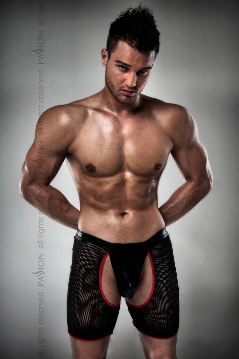 Чоловічі трусики шорти passion 012 thong black l/xl Чоловічі трусики шорти passion 012 thong black l/xl