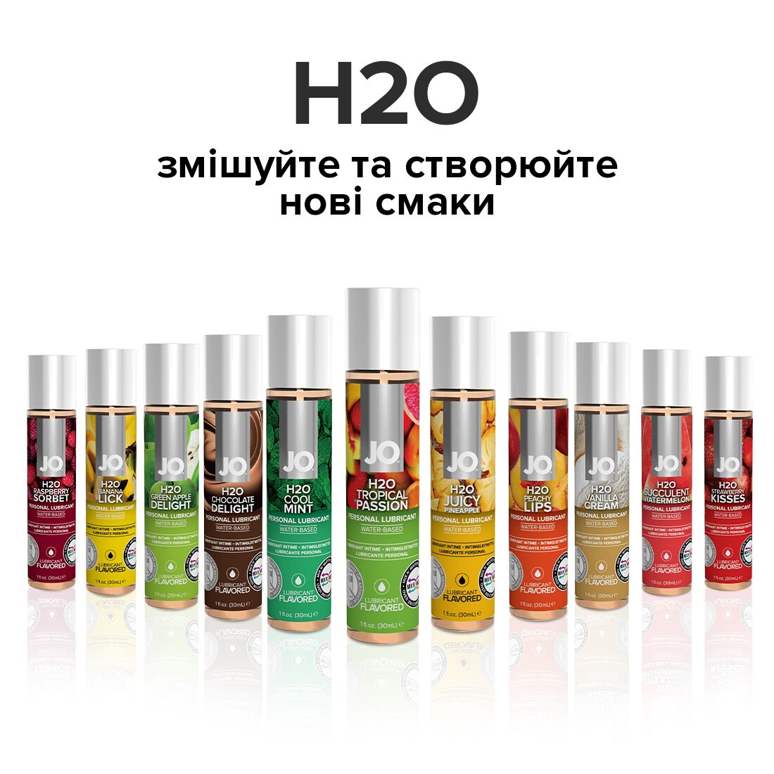 Змазка на водній основі jo h2o — tropical passion (120 мл) без цукру, рослинний гліцерин Змазка на водній основі jo h2o — tropical passion (120 мл) без цукру, рослинний гліцерин