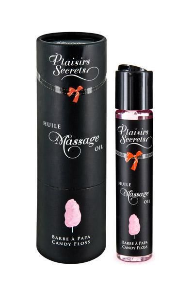 Масажна олія plaisirs secrets candy floss (59 мл) з афродизіаками, їстівна, подарункове паковання Масажна олія plaisirs secrets candy floss (59 мл) з афродизіаками, їстівна, подарункове паковання