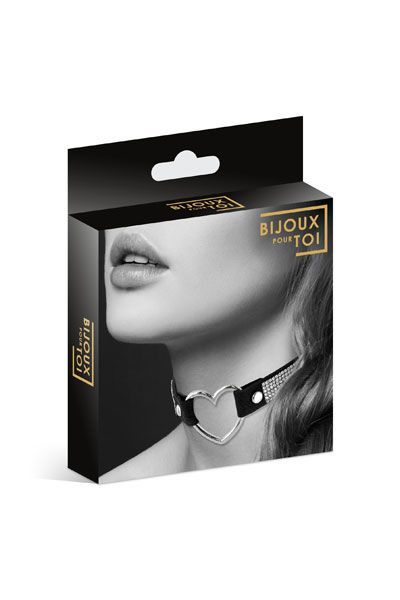 Чокер зі стразами bijoux pour toi heart diamond Чокер зі стразами bijoux pour toi heart diamond