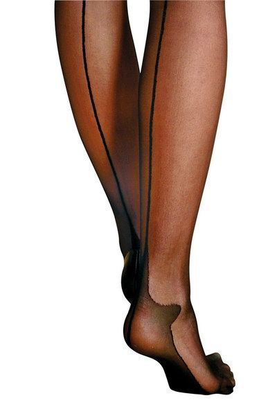 Панчохи anne de ales flora t4 black