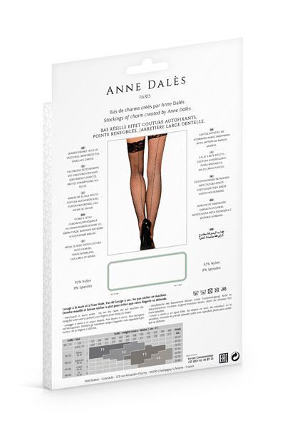 Панчохи anne de ales cloe t3 black Панчохи anne de ales cloe t3 black
