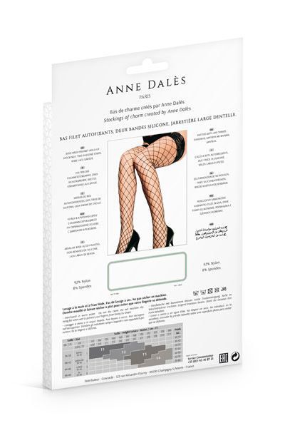 Панчохи anne de ales erica t2 black Панчохи anne de ales erica t2 black