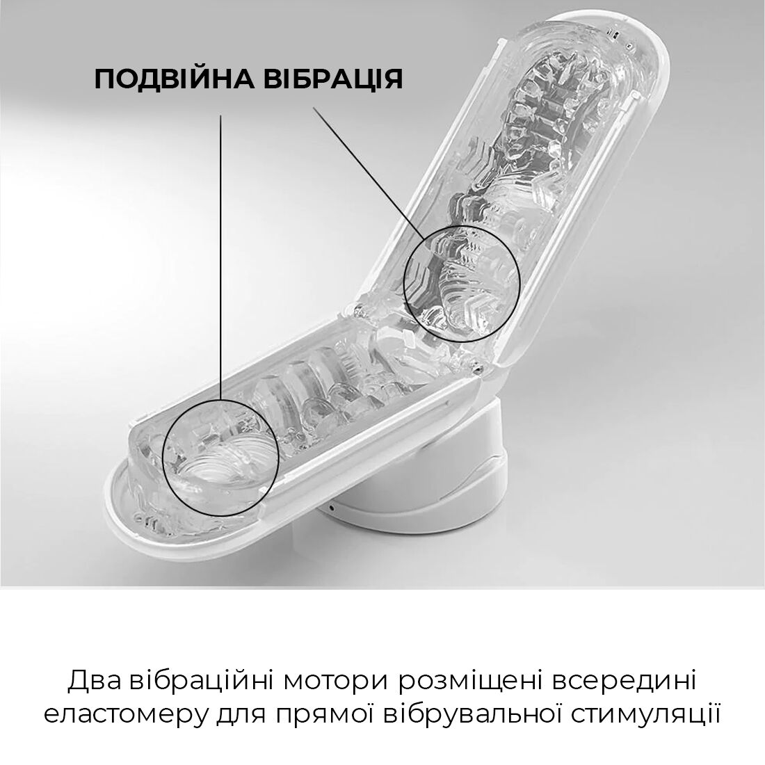 Вібромастурбатор tenga flip zero electronic vibration white, змінна інтенсивність, розкладний Вібромастурбатор tenga flip zero electronic vibration white, змінна інтенсивність, розкладний