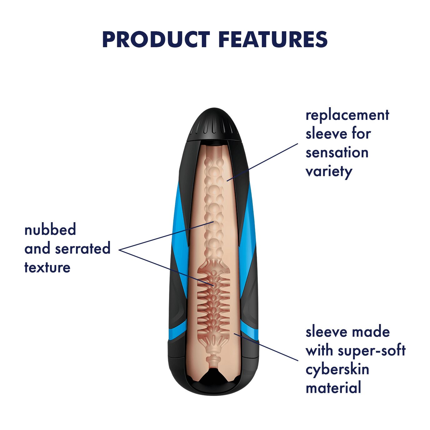 Запасний рукав вставка для мастурбатора satisfyer men tornado bliss Запасний рукав вставка для мастурбатора satisfyer men tornado bliss