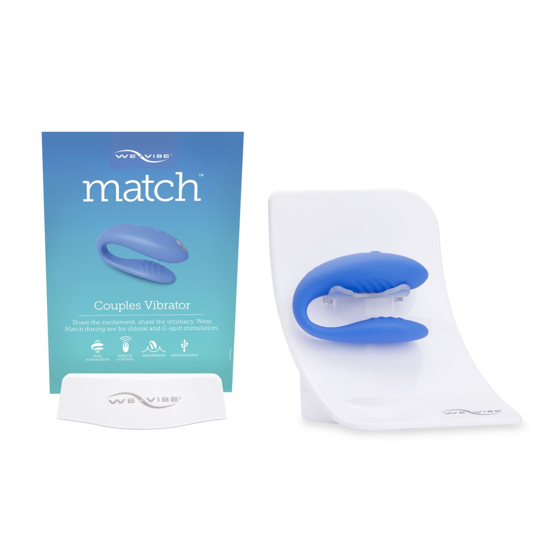 Вібратор для пар we vibe match з пультом ДК Вібратор для пар we vibe match з пультом ДК