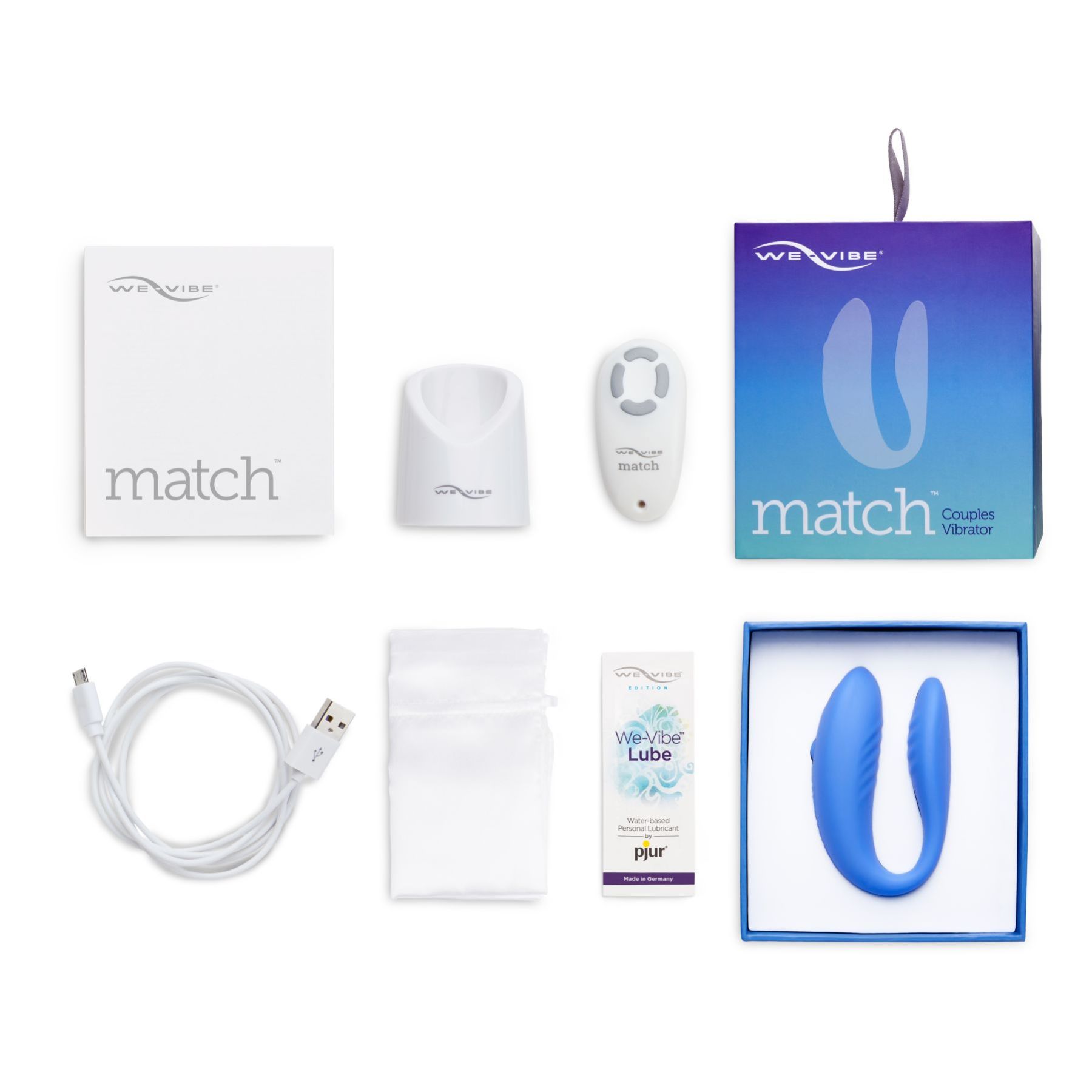 Вібратор для пар we vibe match з пультом ДК Вібратор для пар we vibe match з пультом ДК