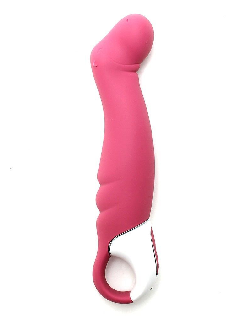 Потужний вібратор satisfyer vibes petting hippo з гнучким стовбуром, літій силікон, 12 режимів Потужний вібратор satisfyer vibes petting hippo з гнучким стовбуром, літій силікон, 12 режимів