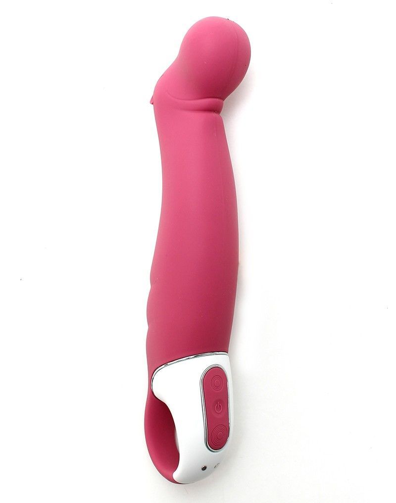 Потужний вібратор satisfyer vibes petting hippo з гнучким стовбуром, літій силікон, 12 режимів Потужний вібратор satisfyer vibes petting hippo з гнучким стовбуром, літій силікон, 12 режимів