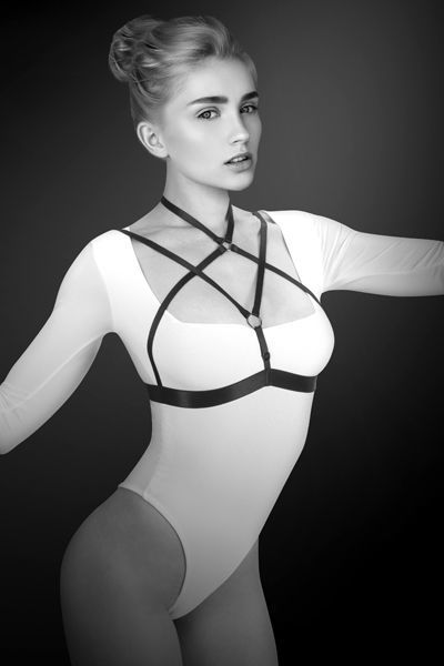 Портупея на груди bijoux pour toi alyssa, еластичний поліестер Портупея на груди bijoux pour toi alyssa, еластичний поліестер