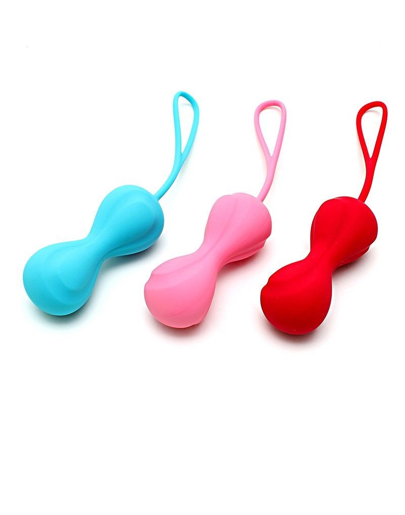 Вагінальні кульки satisfyer power balls (3 пари), діаметр 3,4см, маса 60 76 92г, з кулькою всередині Вагінальні кульки satisfyer power balls (3 пари), діаметр 3,4см, маса 60 76 92г, з кулькою всередині