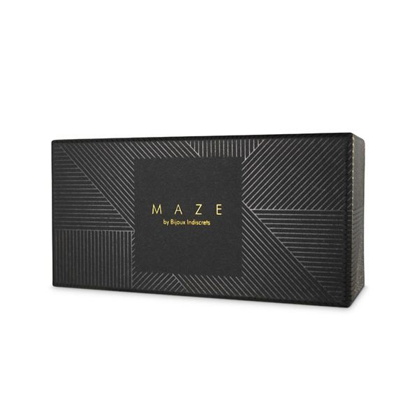 Наручники bijoux indiscrets maze — wide cuffs black Наручники bijoux indiscrets maze — wide cuffs black