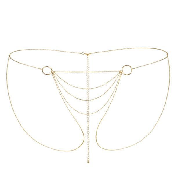 Ланцюжок трусики bijoux indiscrets magnifique bikini chain – gold, прикраса для тіла Ланцюжок трусики bijoux indiscrets magnifique bikini chain – gold, прикраса для тіла