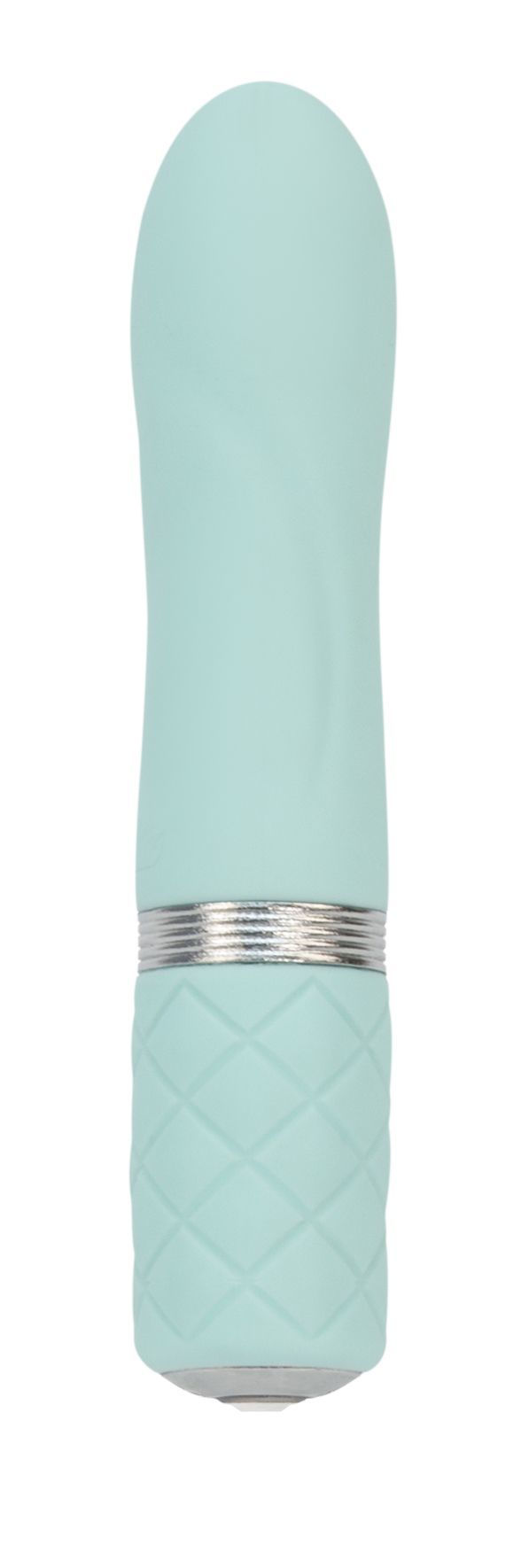 Розкішний вібратор pillow talk flirty teal з кристалом swarovski, гнучка головка Розкішний вібратор pillow talk flirty teal з кристалом swarovski, гнучка головка