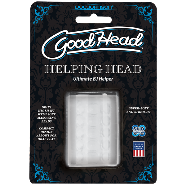 Мастурбатор doc johnson goodhead helping head ultraskyn, супер помічниця для мінету Мастурбатор doc johnson goodhead helping head ultraskyn, супер помічниця для мінету