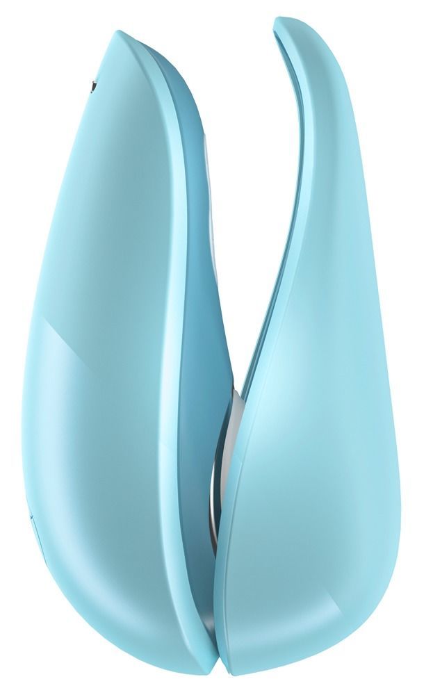 Вакуумний кліторальний стимулятор womanizer liberty blue, магнітна кришка, 2 насадки Вакуумний кліторальний стимулятор womanizer liberty blue, магнітна кришка, 2 насадки