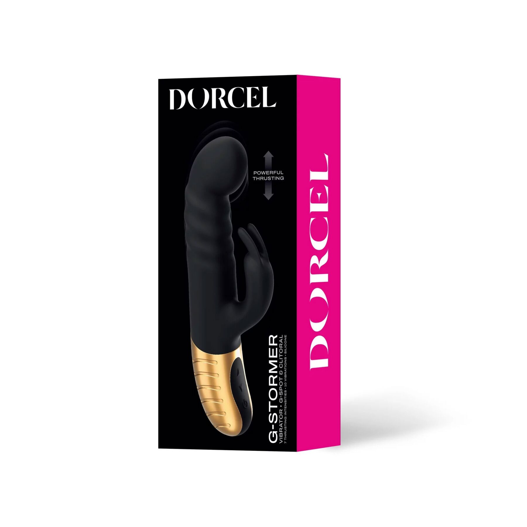 Вібратор dorcel g stormer зі зворотно поступальним рухом головки, стимуляція точки g Вібратор dorcel g stormer зі зворотно поступальним рухом головки, стимуляція точки g
