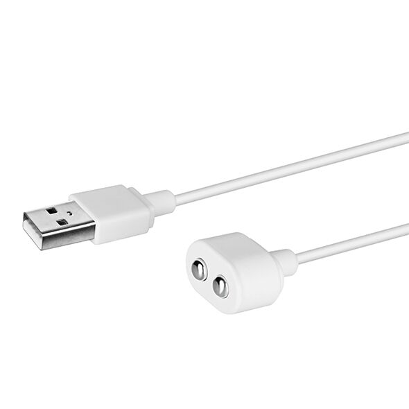 Зарядка (запасний кабель) для іграшок satisfyer usb charging cable white Зарядка (запасний кабель) для іграшок satisfyer usb charging cable white
