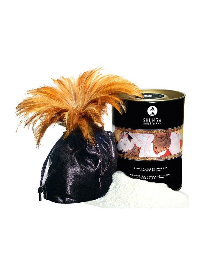 Смачна пудра для оральних пестощів shunga sweet snow body powder – raspberry feeling (228 гр) Смачна пудра для оральних пестощів shunga sweet snow body powder – raspberry feeling (228 гр)