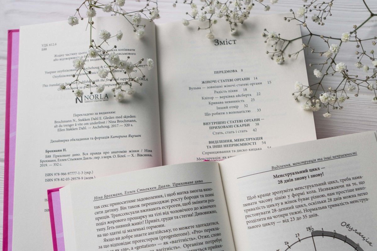 Книга "Приховане диво. Вся правда про анатомію жінки" Ніна Брохманн, Еллен Стьоккен Дааль Книга "Приховане диво. Вся правда про анатомію жінки" Ніна Брохманн, Еллен Стьоккен Дааль