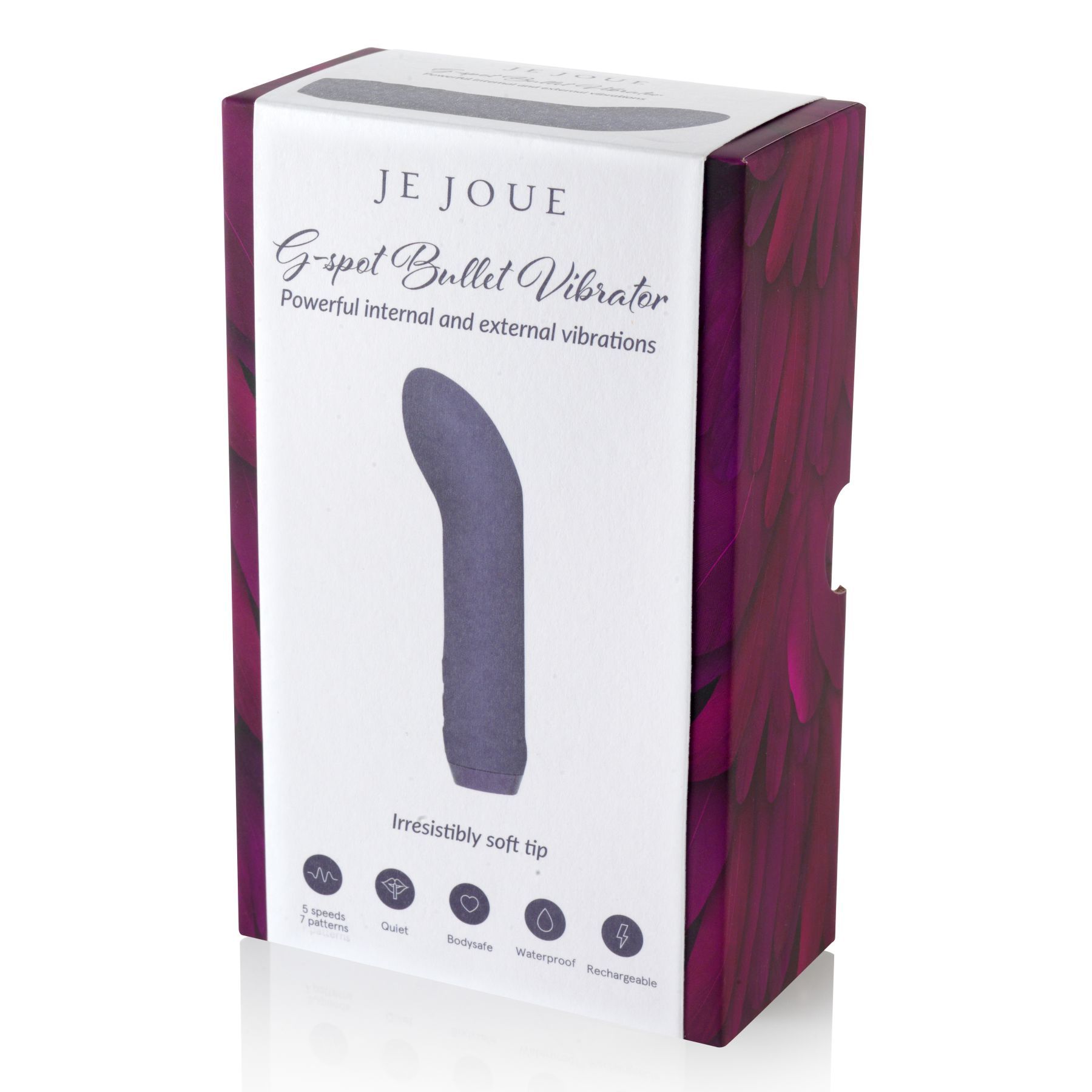 Преміум вібратор je joue g spot bullet vibrator purple з глибокою вібрацією Преміум вібратор je joue g spot bullet vibrator purple з глибокою вібрацією