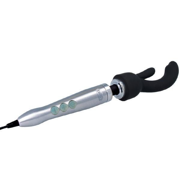 Насадка для вібромасажера doxy number 3 nexus rabbit massager у вигляді вібратора кролика