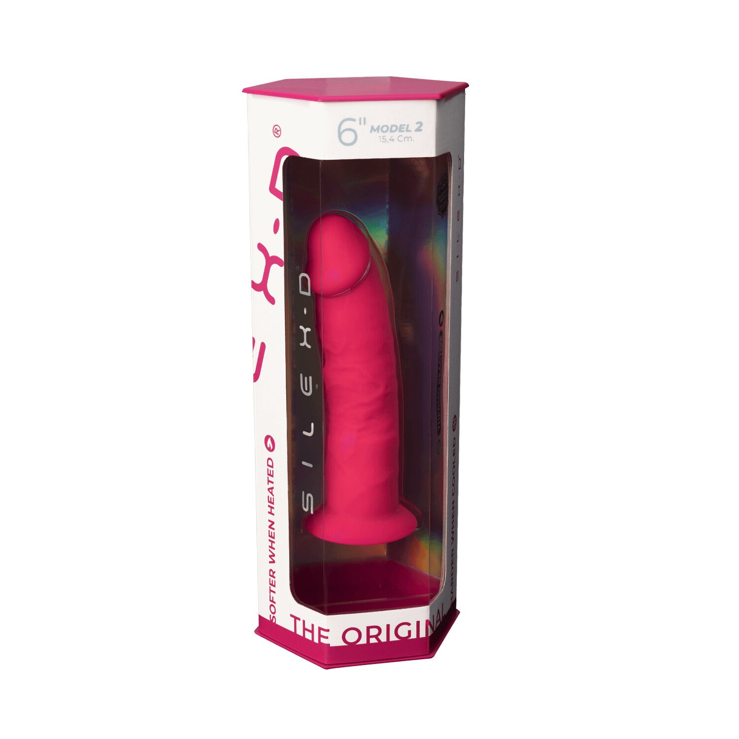 Фалоімітатор silexd robby pink (model 2 size 6in), двошаровий, силікон + silexpan, діаметр 3,5см Фалоімітатор silexd robby pink (model 2 size 6in), двошаровий, силікон + silexpan, діаметр 3,5см