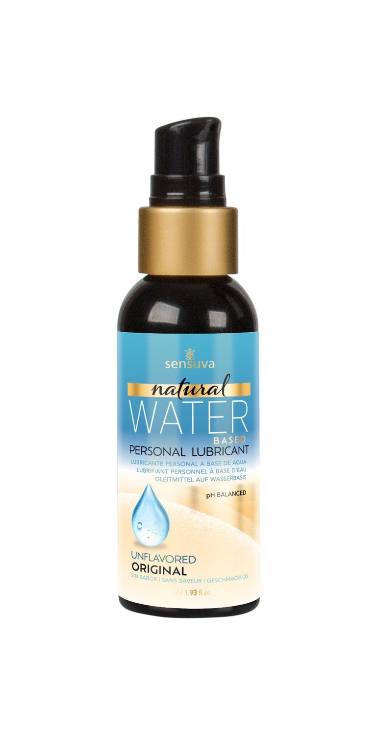 Лубрикант на водній основі sensuva natural water based (57 мл), без гліцерину та парабенів