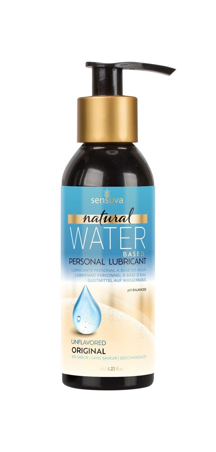 Лубрикант на водній основі sensuva natural water based (125 мл), без гліцерину та парабенів Лубрикант на водній основі sensuva natural water based (125 мл), без гліцерину та парабенів