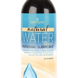 Лубрикант на водній основі sensuva natural water based (240 мл), без гліцерину та парабенів