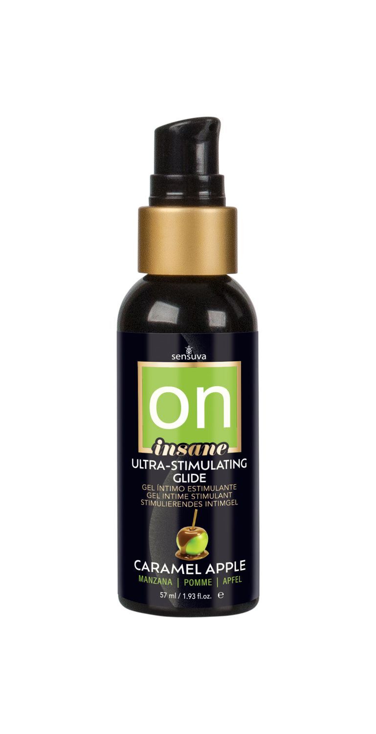 Збуджувальна змазка на гібридній основі sensuva ultra stimulating on insane caramel apple (57 мл) Збуджувальна змазка на гібридній основі sensuva ultra stimulating on insane caramel apple (57 мл)