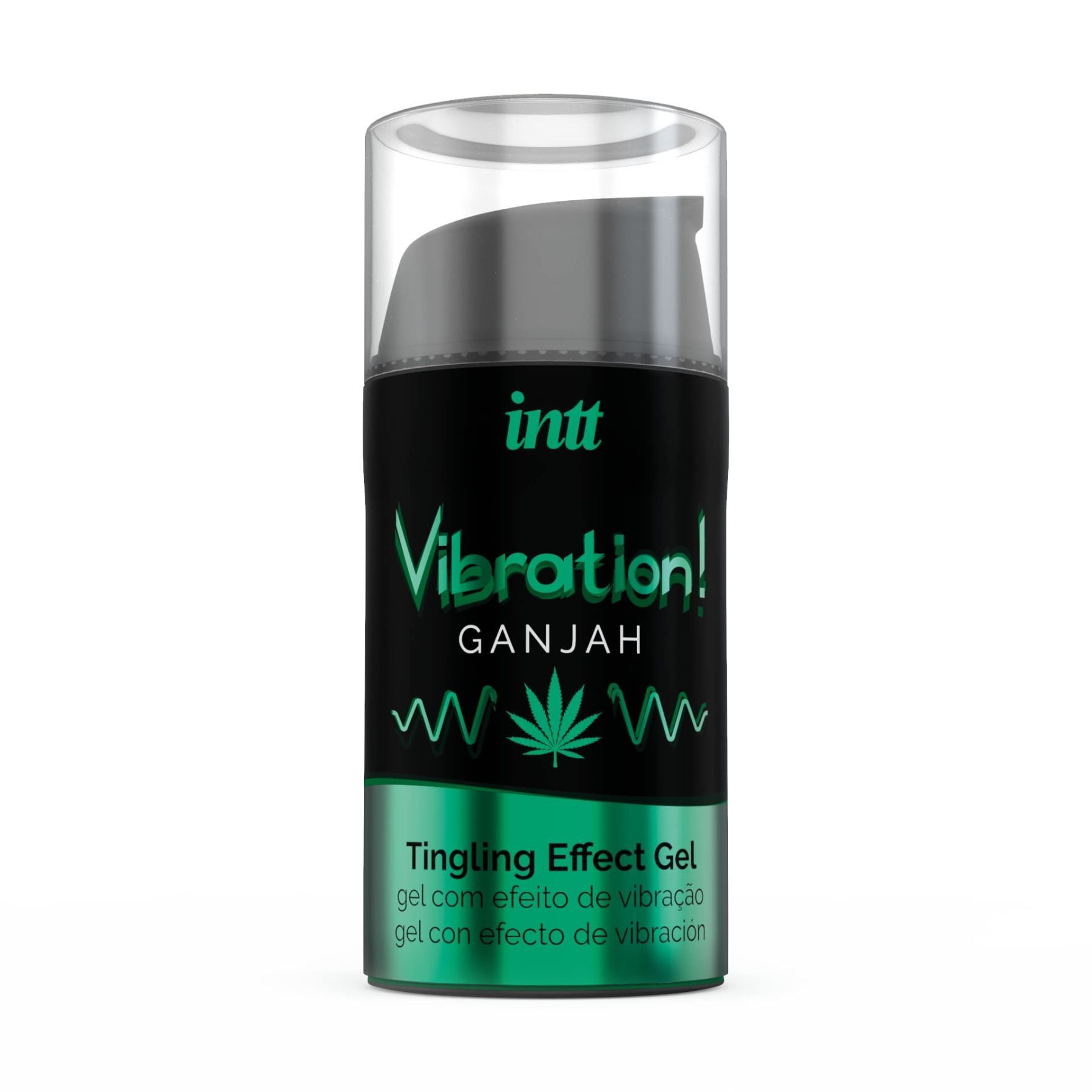 Рідкий вібратор intt vibration ganjah (15 мл), густий гель, незвичайний смак, діє до 30 хвилин Рідкий вібратор intt vibration ganjah (15 мл), густий гель, незвичайний смак, діє до 30 хвилин