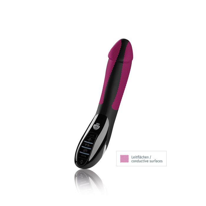 Вібратор з електростимуляцією mystim tickling truman estim black, міостимулятор Вібратор з електростимуляцією mystim tickling truman estim black, міостимулятор