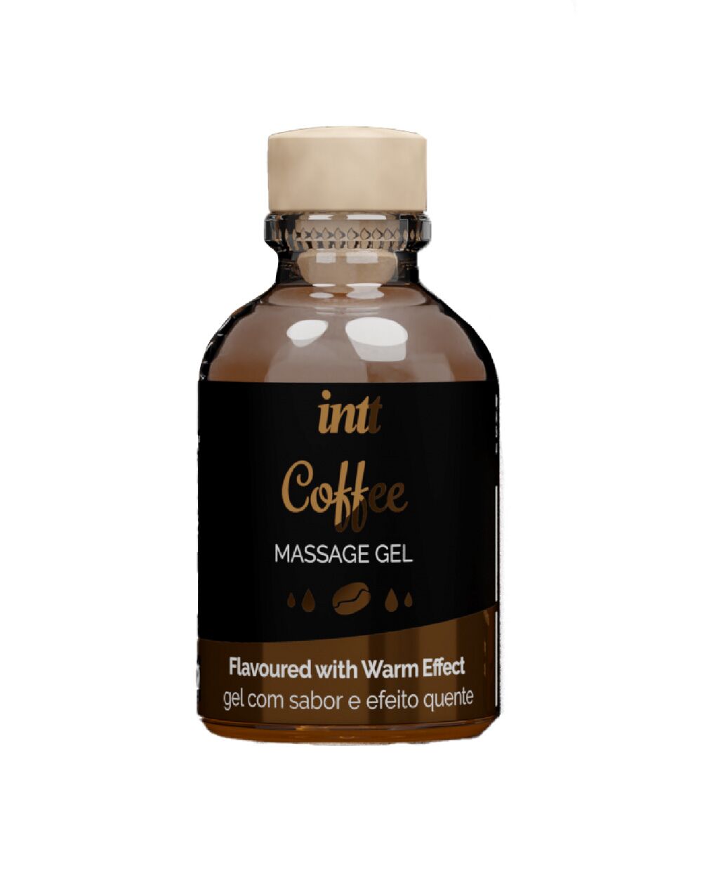Масажний гель для інтимних зон intt coffee (30 мл) розігрівальний Масажний гель для інтимних зон intt coffee (30 мл) розігрівальний