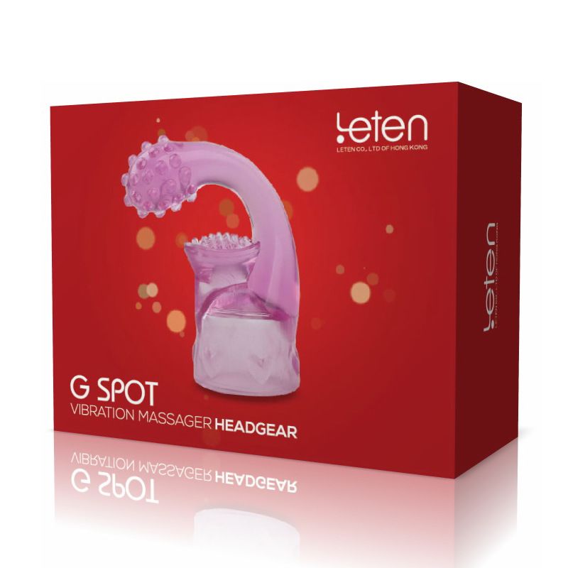 Насадка для вібромасажера leten g spot headgear 3 (40 x 82 мм) Насадка для вібромасажера leten g spot headgear 3 (40 x 82 мм)