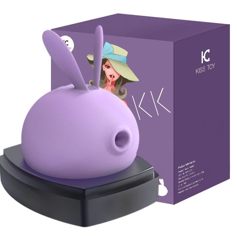 Вакуумний стимулятор з вібрацією kistoy miss kk purple Вакуумний стимулятор з вібрацією kistoy miss kk purple