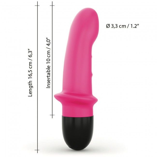 Вібратор dorcel mini lover magenta 2.0 перезаряджуваний, для точки g і масажу простати Вібратор dorcel mini lover magenta 2.0 перезаряджуваний, для точки g і масажу простати