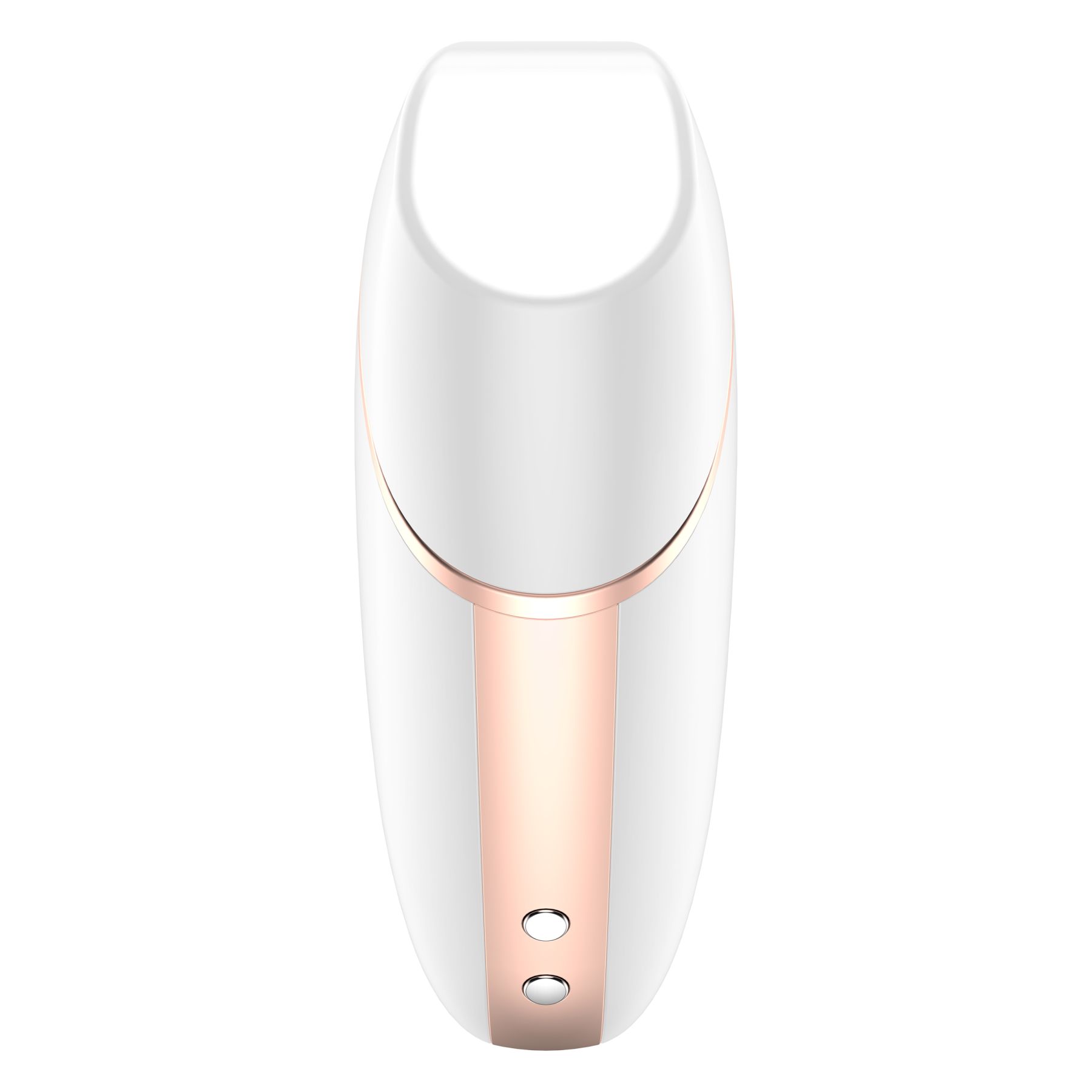 Вакуумний кліторальний стимулятор satisfyer love triangle white з керуванням через інтернет Вакуумний кліторальний стимулятор satisfyer love triangle white з керуванням через інтернет